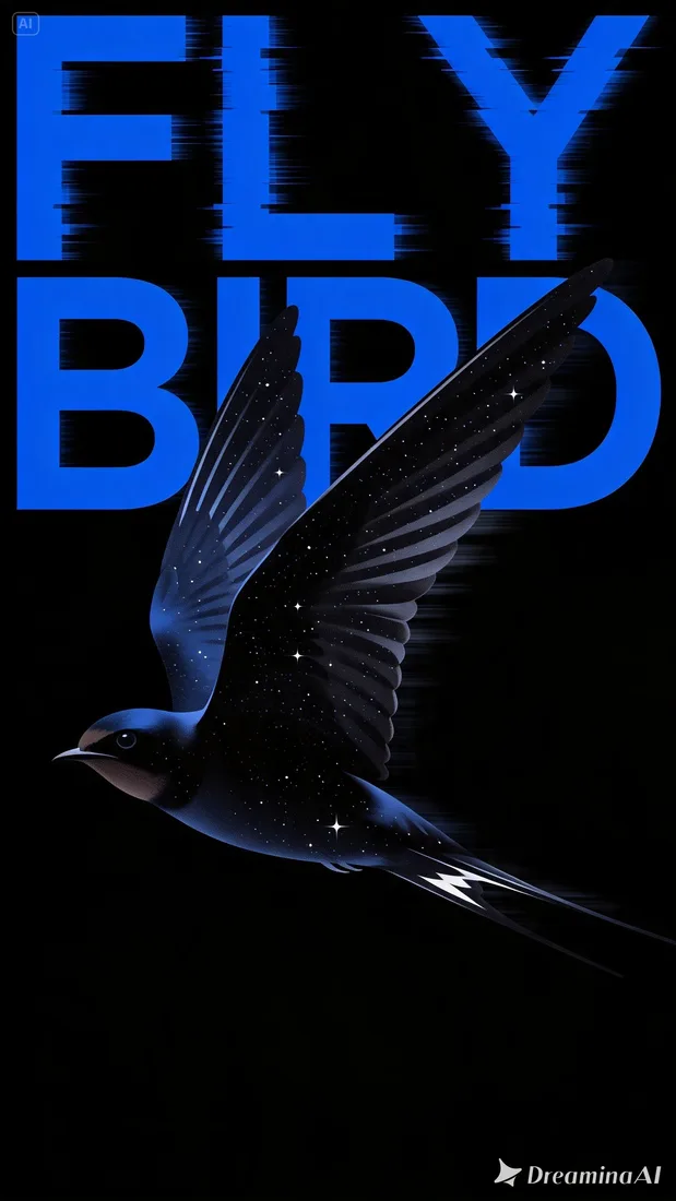 Minimalist avant-garde graphic illustrat