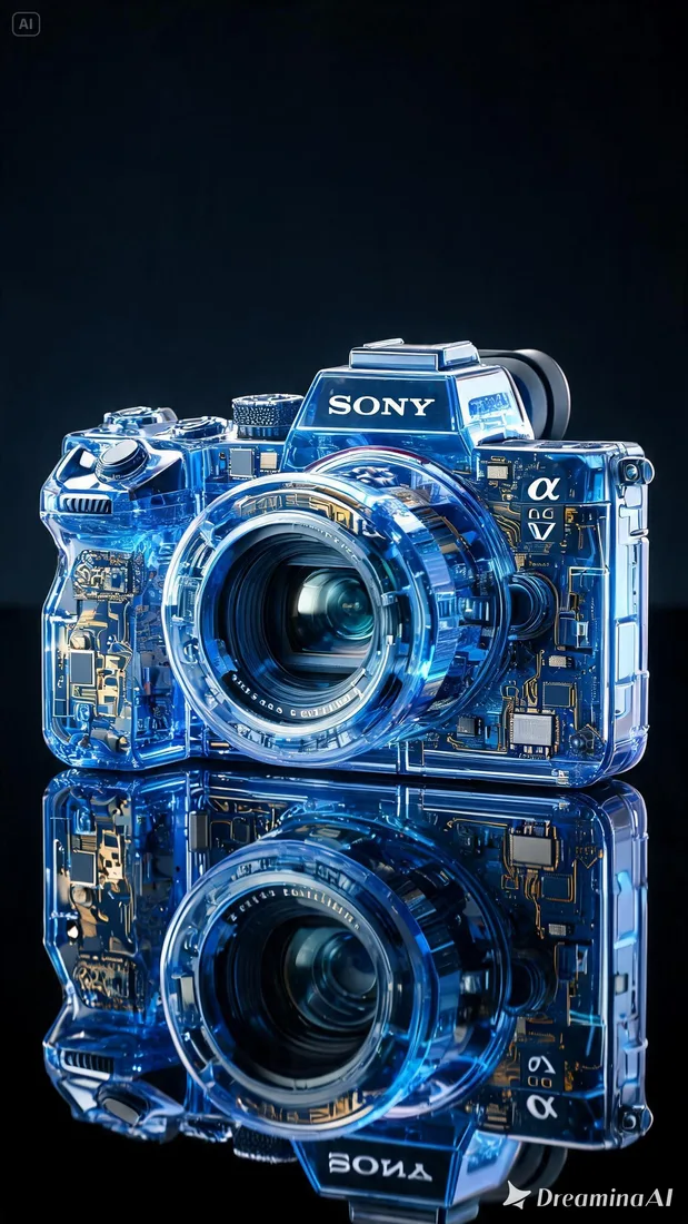 Surreal industrial product design, close